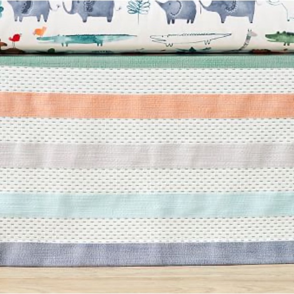 NWT PB Baby Colby Crib Skirt